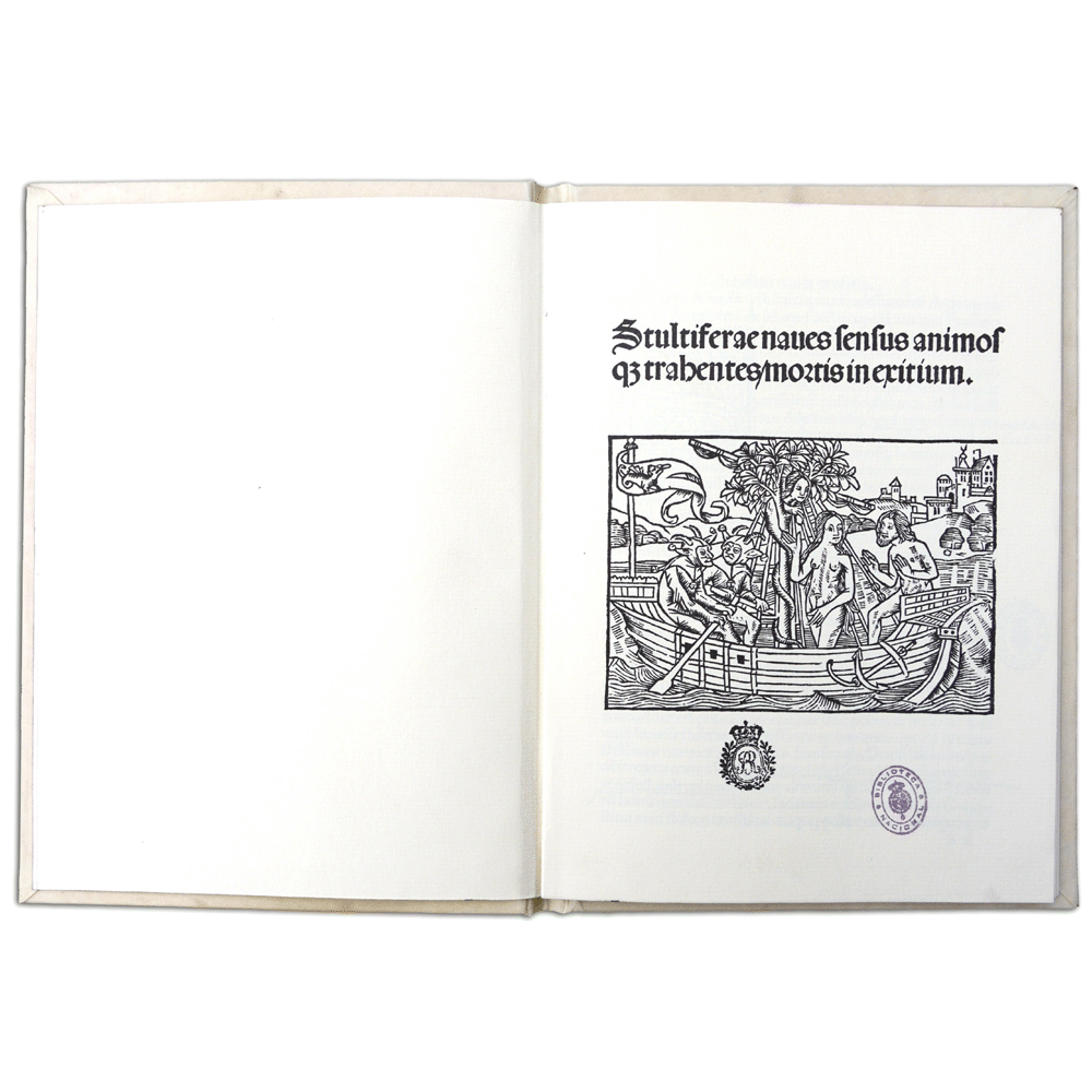 Stultiferae naves-Badius Ascensius-Biel Basilea-Incunables Libros Antiguos-libro facsimil-Vicent Garcia Editores-0 abierto